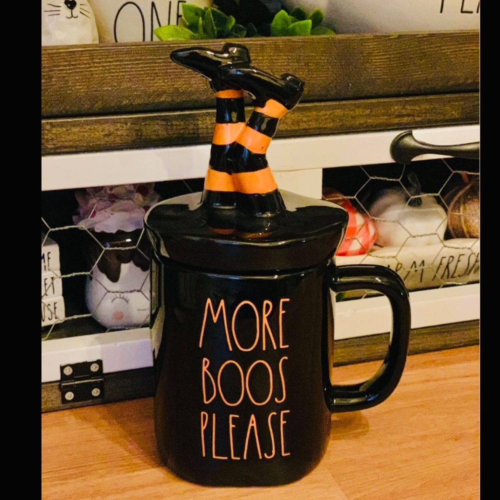 Rae Dunn More Boos Please Mug
